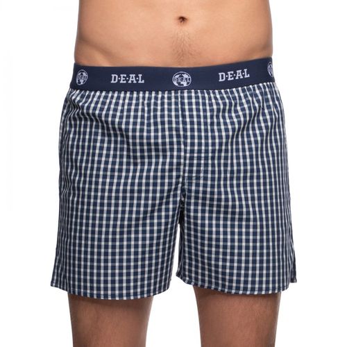 D.E.A.L International Boxershorts Dunkelblau mit Logobund - D.E.A.L. International - Modalova