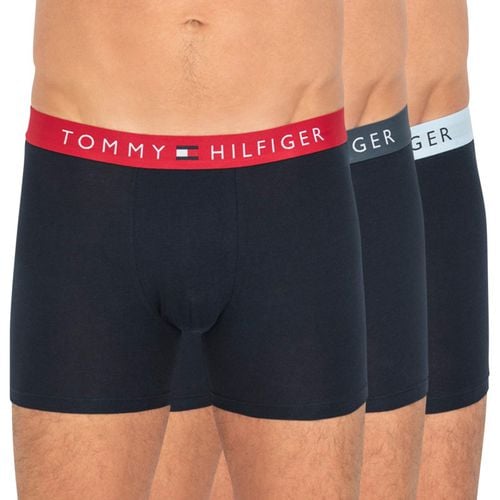 Er Set Trunks Blau mit verschiedenfarbigen Webbund - Tommy Hilfiger - Modalova