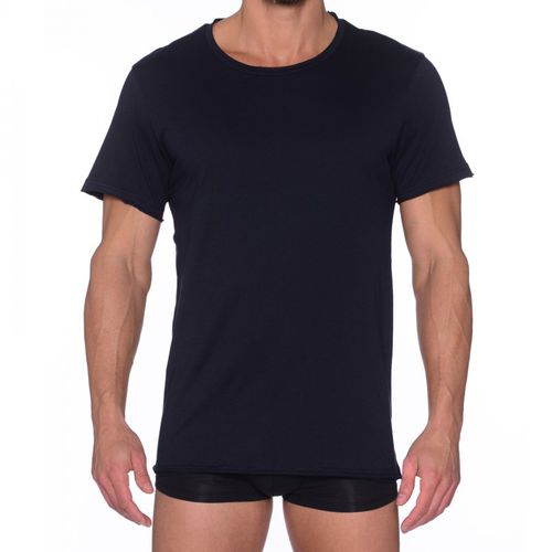 Crew-Neck T-Shirts, Dark Navy - Bread & Boxers - Modalova