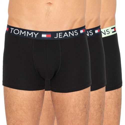 Tommy Jeans 3-er Set Trunks mit verschiedenfarbigem Webbund - Tommy Hilfiger - Modalova