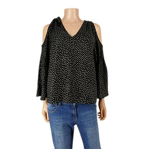 T-Shirt à pois blancs et dorés - Taille 40 - Cache Cache - Modalova