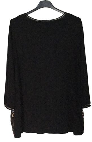 Top à manches 3\4 à fleurs«  » XL - Desigual - Modalova