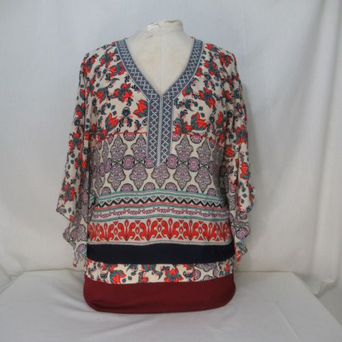 HF260 - Top chauve souris à motifs - de toi - Taille 42 - Morgan - Modalova