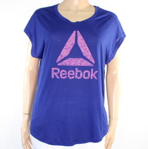 T-shirt Femme Bleu REEBOK Taille XL - Reebok - Modalova
