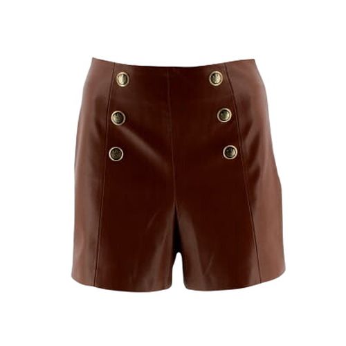 Jupe short en similicuir - taille S - Zara - Modalova