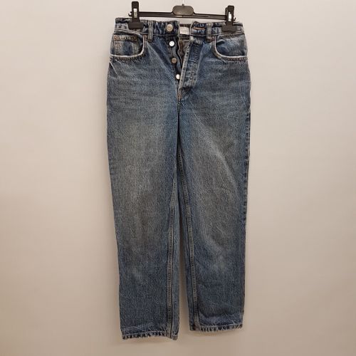 Jean délavé droit - taille 34 EUR - Zara - Modalova