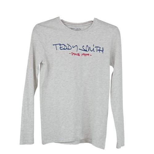 T-shirt fin - marque - manches longues - couleur - taille S (38) - Teddy Smith - Modalova