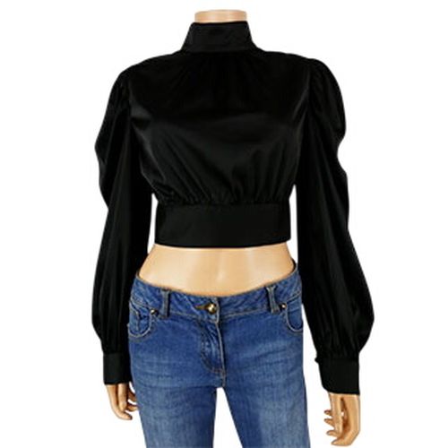 Crop Top dos nu - Taille S - Shein - Modalova