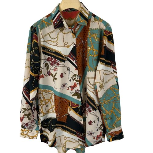 Chemisier à motif - Taille M - Zara - Modalova