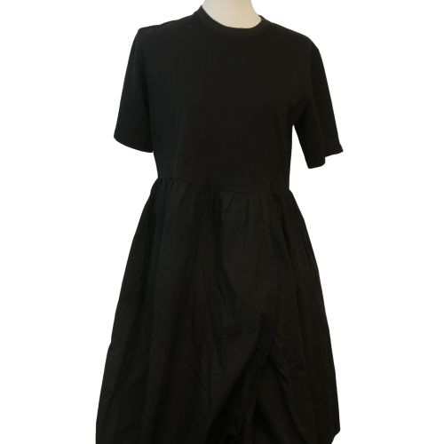 Robe longue plissée en coton - Taille S - Cos - Modalova