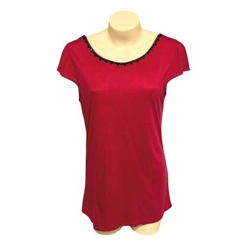 Top avec col en perles noires - XL - Naf Naf - Modalova