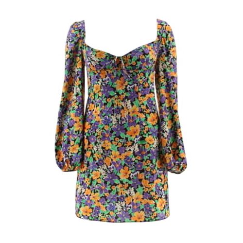 Robe imprimée fleurs - Taille S - Bershka - Modalova