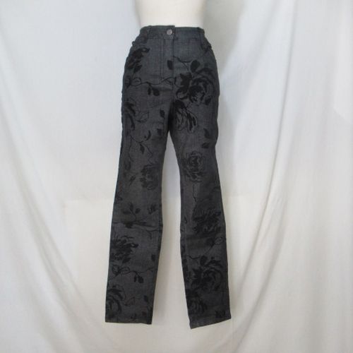 BF183 - Jean motif toucher velours - Taille 40 - Madeleine - Modalova