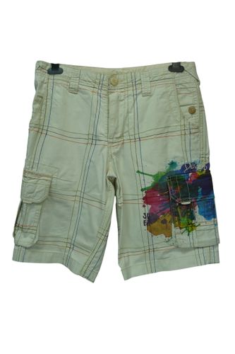 HO123 - Bermuda effet peinture - Taille 38 - Desigual - Modalova