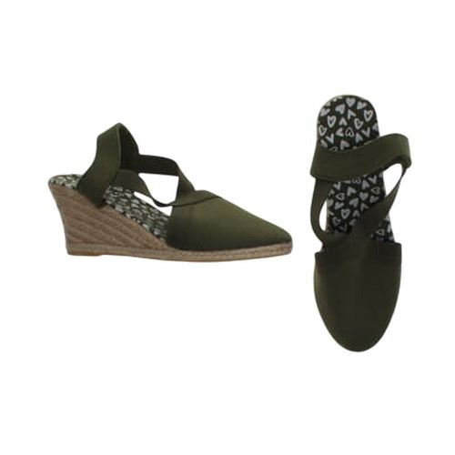 Sandales espadrilles à talons compensés 8 cm - Taille 39 - Label Emmaus - Modalova