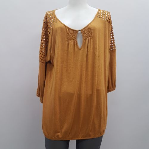 Top moutarde - MORGAN - taille L - Morgan - Modalova