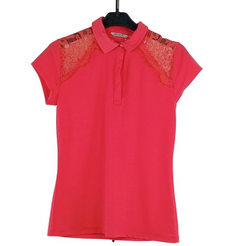 T-shirt ou enfant de la marque manches courtes de couleur saumon taille XS (34) - Kaporal - Modalova