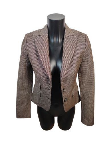Veste blazer encolure tailleur à motif - Taille F36 - Pinko - Modalova