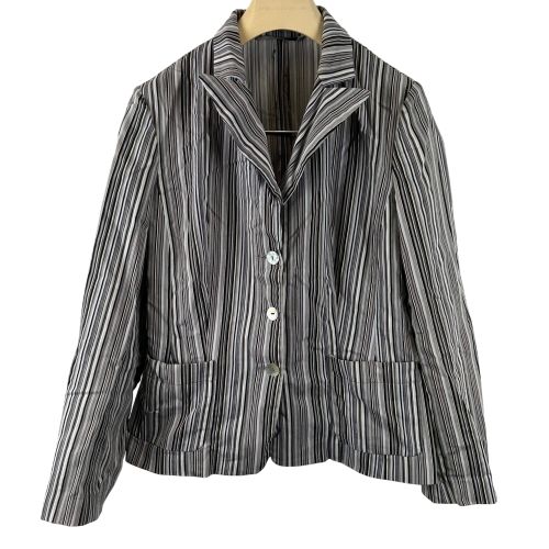 Veste blazer à rayure verticale - Taille 44 - Caroll - Modalova