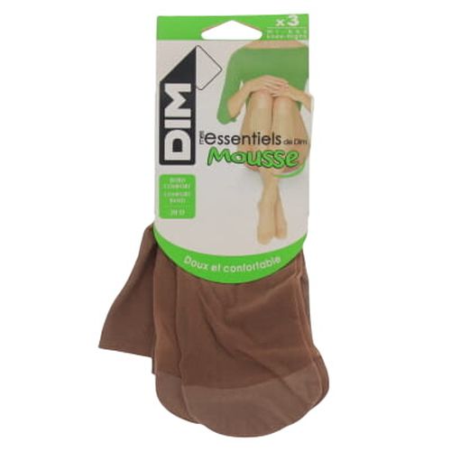 Lot de 3 paires de mi-bas , doux et confortables - Taille unique - Dim - Modalova