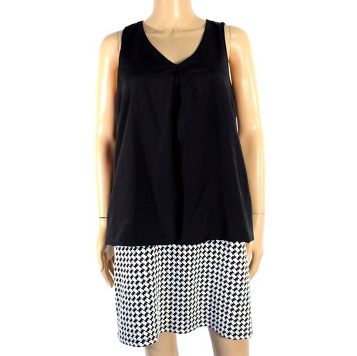 Robe Noire & Blanc ETAM Taille 42 - Etam - Modalova