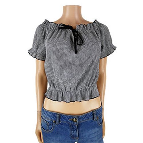 Crop top à rayures noires - Taille M - Etam - Modalova