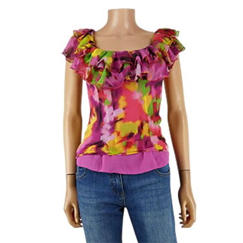 T-shirt imprimé transparent dans le dos - taille S - Mango - Modalova