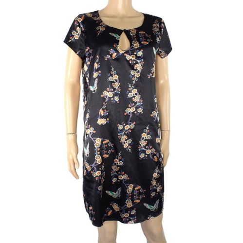 Robe Satinée & Fleurie Taille 3 - Teddy Smith - Modalova