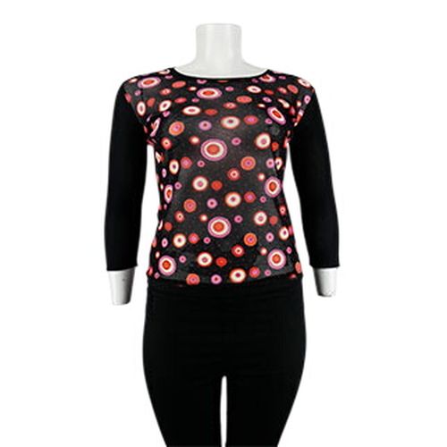 Blouse transparente imprimée - Taille 46 - Etam - Modalova