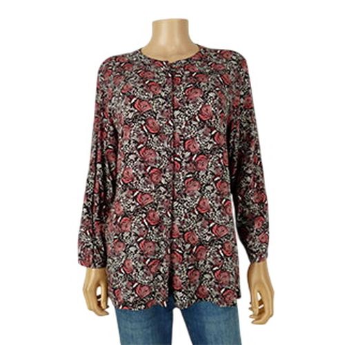 Chemisier imprimé papillons - Taille 44 - Street One - Modalova