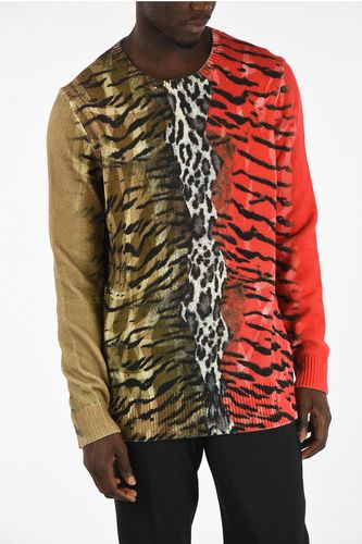 Animal Printed Crewneck Sweater size M - Neil Barrett - Modalova