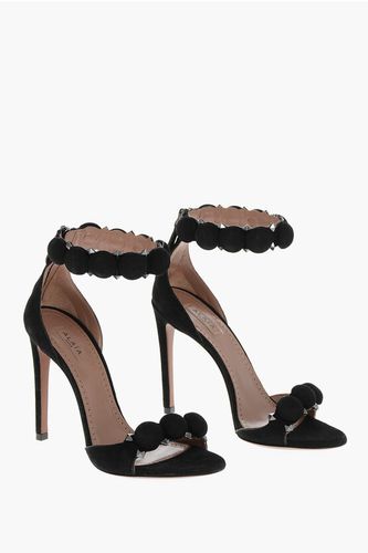 Back Zip Suede Sandals with Studs 10,5cm Größe 36 - Alaia - Modalova