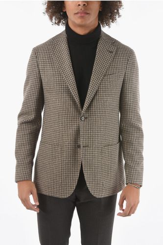 CC COLLECTION Houndstooth REFINED Blazer size 50 - Corneliani - Modalova