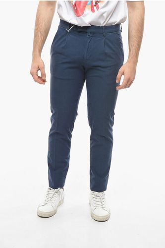 Checked Slim Fit Single Pleat Pants size 32 - Briglia 1949 - Modalova