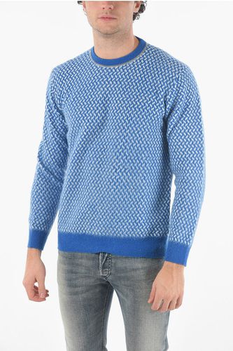 Chevron Wool-blend Crewneck Sweater size Xl - Altea - Modalova