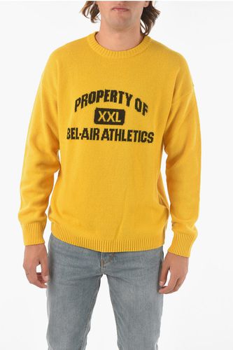 Contrasting Embroidered INTARSIA Sweater size L - Bel Air Athletics - Modalova