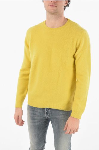 Crewneck Sweater with Distressed Details size M - Altea - Modalova