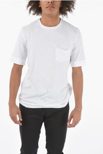 Crewneck T-shirt with Breast Pocket size Xs - Neil Barrett - Modalova