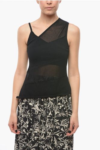 Double-layered Openwork MASIKA Top with V-neckline size L - Cult Gaia - Modalova