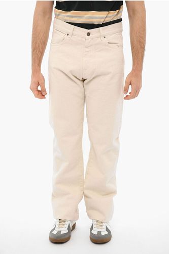 Embroidered Logo Regular Fit Jeans 22 cm Größe 44 - 424 - Modalova