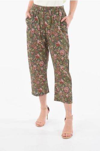 Floral Patterned JUAN Cropped Pants size S - By Walid - Modalova