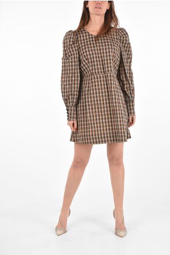 Gingham check AIDINE raglan sleeve mini dress Größe 40 - Baum und Pferdgarten - Modalova