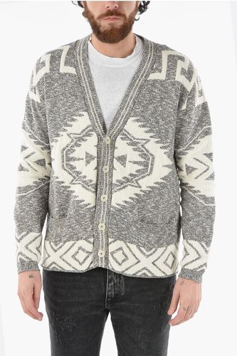 Jacquard Azteco Motif Cardigan Größe L - Altea - Modalova