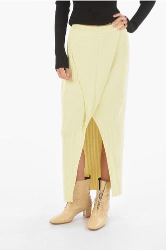 Knitted ECOLE Maxi Wrap Skirt with Split-Front Hem size Xs - Aeron - Modalova