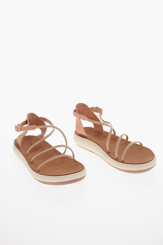 Leather ANASTASIA Sandals size 38 - Ancient greek sandals - Modalova