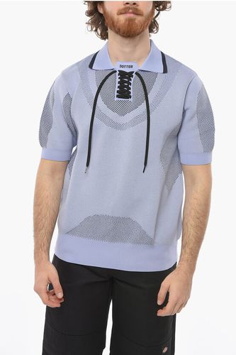Polo Neck Short Sleeve Sweater size L - Botter - Modalova
