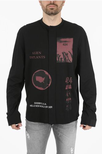Printed Corean Neck Shirt Größe S - 424 - Modalova