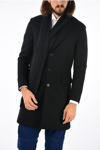 RAW CUT CROMBIE COAT+ SCARF size 46 - Neil Barrett - Modalova