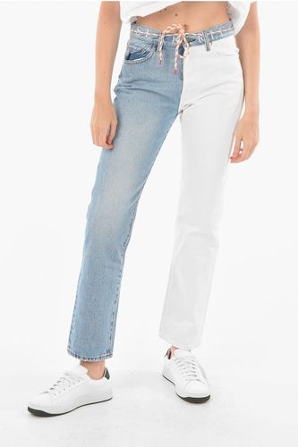 Regular waist two-tone PASCAL jeans size 27 - Aries - Modalova