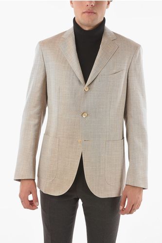 SARTORIA Plain Herringbone Side Vents Notch Lapel 3-button B size 50 - Corneliani - Modalova